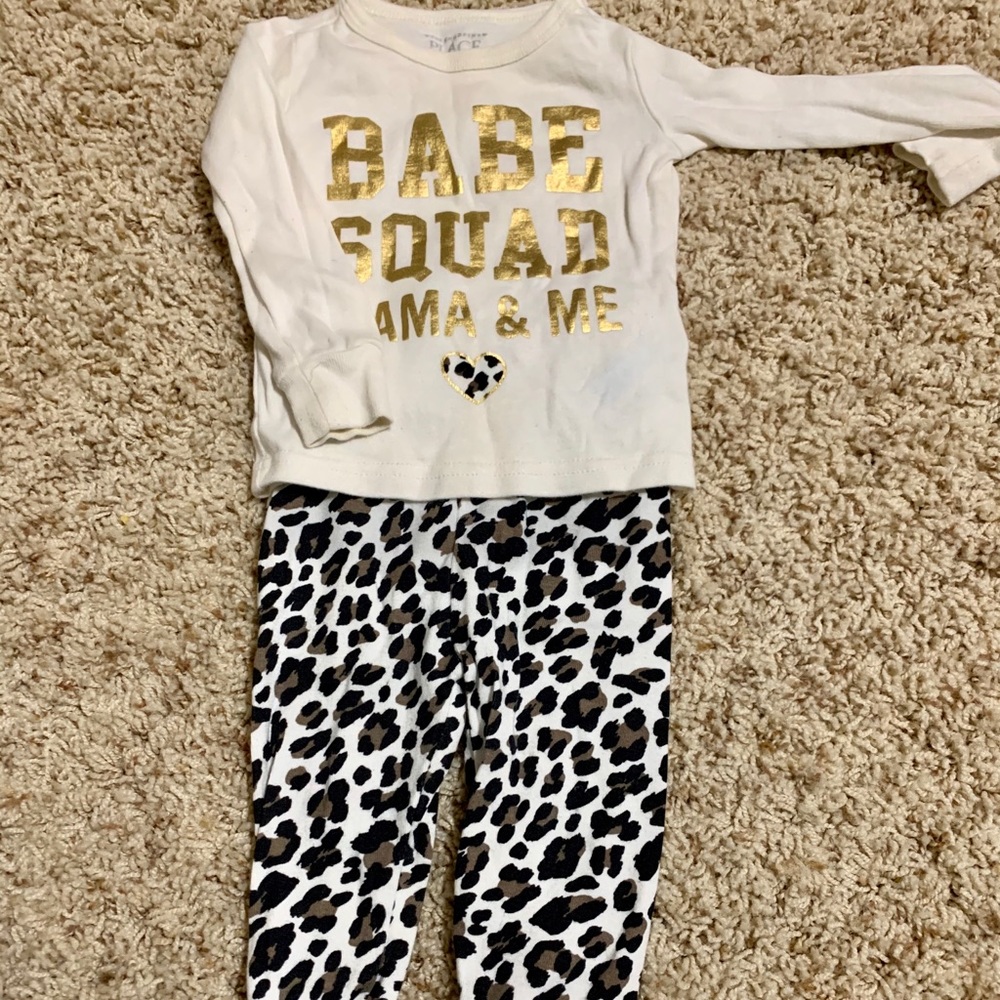 3/6 mo pj set
